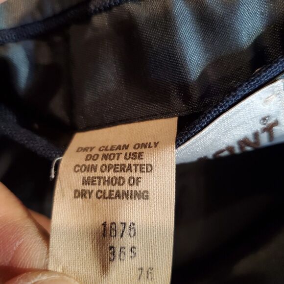 DARKMONT NAVY BLUE BLAZER LONG SLEEVE SIZE 36S - Picture 5 of 7